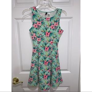 H&M Floral A-Line Dress